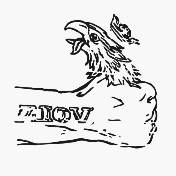 Griffioen wordt gesmoord vrachtwagensticker
