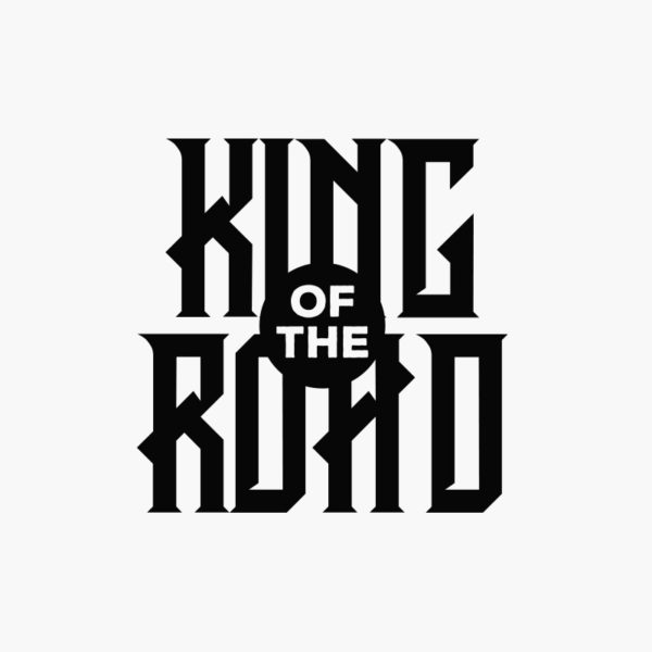 King of the road trucksticker
