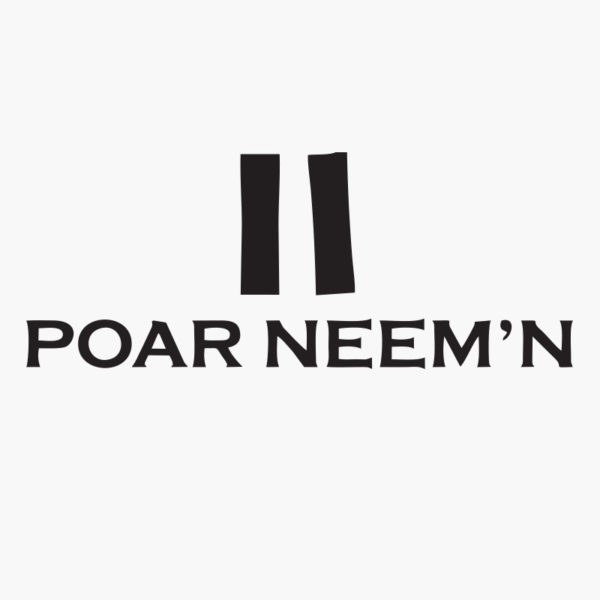Poar neem'n trucksticker